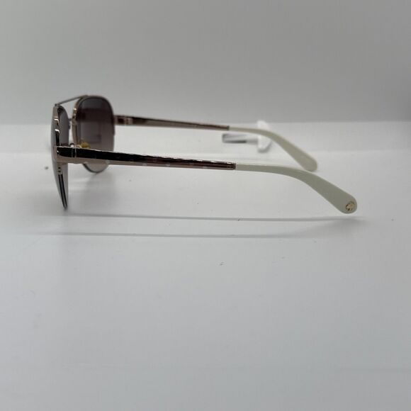 Kate Spade Marion/S 0AU2 B1 Rose Gold Aviator Sunglasses Brown Lens 57-15 135 - Picture 4 of 10